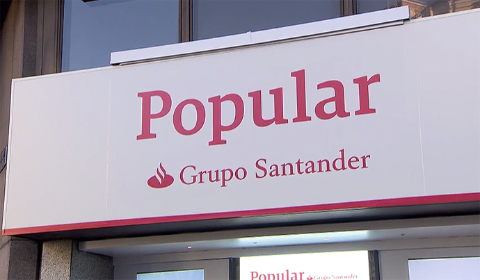 logo banco popular, grupo santander